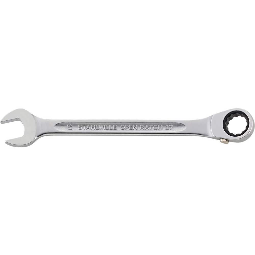 Combination Wrenches; Handle Type: Ergonomic; I-Beam; Tool Type: Inch; Head Type: Offset; Box End Type: 12-Point; Wrench Size (Decimal Inch): 0.2500; Material: Chrome Alloy Steel; Finish: Chrome-Plated; Head Offset Angle: 15; Opening Angle: 15; Overall Le