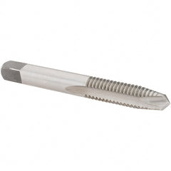 Spiral Point Tap: 5/16-18, 2 Flutes, Plug, High Speed Steel, Bright Finish H3