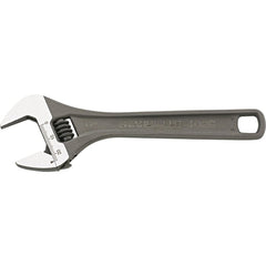 Adjustable Wrenches; Wrench Size (Decimal Inch): 106.0000; Wrench Type: Adjustable; Maximum Jaw Capacity: 44 mm; Finish: Gunmetal; Overall Length (Inch): 15; Material: Chrome Vanadium; Jaw Material: Chrome Vanadium Steel; Head Size (Decimal Inch): 4.1733;