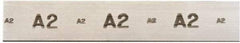 Starrett - 36 Inch Long x 3 Inch Wide x 1/16 Inch Thick, Tool Steel Air Hardening Flat Stock - + 0.25 Inch Long Tolerance, + 0.000-0.005 Inch Wide Tolerance, +/- 0.001 Inch Thickness Tolerance, +/- 0.001 Inch Square Tolerance, AISI Type A2 Air Hardening - Makers Industrial Supply