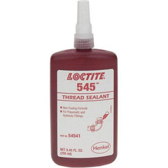 Loctite - 250 mL, Red, Thread Sealant - Series 545 - Makers Industrial Supply