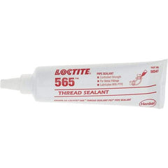 Loctite - 250 mL, White, Thread Sealant - Series 565 - Makers Industrial Supply