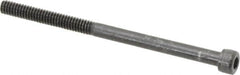 Value Collection - #5-40 UNC Hex Socket Drive, Socket Cap Screw - Alloy Steel, Black Oxide Finish, Partially Threaded, 2" Length Under Head - Makers Industrial Supply