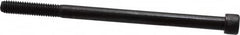 Value Collection - 3/8-16 UNC Hex Socket Drive, Socket Cap Screw - Alloy Steel, Black Oxide Finish, Partially Threaded, 6" Length Under Head - Makers Industrial Supply