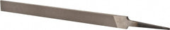 Nicholson - 8" Standard Precision Swiss Pattern Regular Pillar File - Makers Industrial Supply