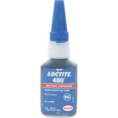 Loctite - 20gr Bottle Black Instant Adhesive - 480 PRISM 20G NON NSF LOCTIT PRISM INST ADH - Makers Industrial Supply