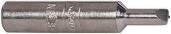 Norton - 0.032" Max Concave Radius Single Point Diamond Dresser - 2" Long x 3/8" Shank Diam - Makers Industrial Supply