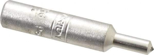 Norton - 1/4" Max Concave Radius Single Point Diamond Dresser - 2" Long x 3/8" Shank Diam - Makers Industrial Supply