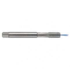 M10x1.0 6H 4-Flute Carbide Semi-Bottoming 15 degree Spiral Flute Tap-Bright - Makers Industrial Supply