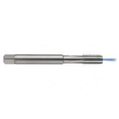 M5x0.50 6H 4-Flute Carbide Semi-Bottoming 15 degree Spiral Flute Tap-Bright - Makers Industrial Supply