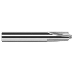 Corner Rounding End Mills - 0.1870″ (3/16″) Radius × 0.2480″ Pilot Diameter Carbide 5° Flare Corner Rounding End Mill, 3 Flutes - Exact Industrial Supply