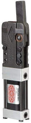 De-Sta-Co - 1,500 Lb Inner Hold Capacity, Vert Mount, Air Power Hold-Down Toggle Clamp - 3/8 NPT Port, 100° Bar Opening - Makers Industrial Supply