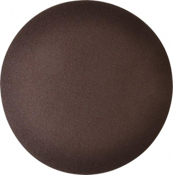 Norton - 5" Diam, 180 Grit Aluminum Oxide Adhesive PSA Disc - Fine Grade, Maroon, X Weighted Backing, Flexible - Makers Industrial Supply