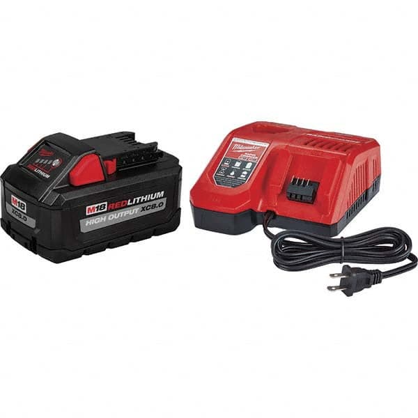 Milwaukee Tool - Power Tool Batteries Voltage: 18.00 Battery Chemistry: Lithium-Ion - Makers Industrial Supply