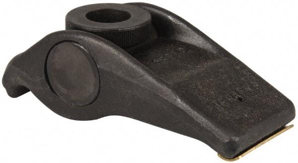 Jergens - 7/8" Stud, 3-1/2" Max Clamping Height, Steel, Adjustable & Self-Positioning Strap Clamp - 7" Long, 3" Wide, 2-3/8" High, 4-1/4" Heel to Stud Center - Makers Industrial Supply