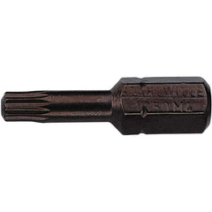 Power & Impact Screwdriver Bits & Holders; Bit Type: Power Bit; Screw Size: M6; Hex Size (Inch): 1/4 in; Blade Width (Decimal Inch): 0.2800; Blade Thickness (Decimal Inch): 0.2800; Drive Size: 1/4 in; Body Diameter (Inch): 1/4 in; Overall Length (Decimal