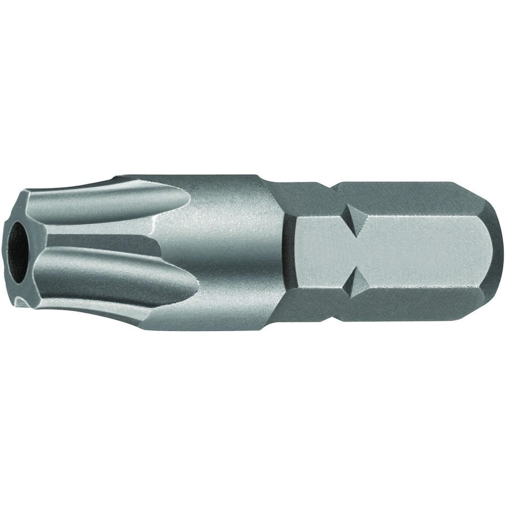 Power & Impact Screwdriver Bits & Holders; Bit Type: Star; Power Bit; Hex Size (Inch): 1/4 in; Blade Width (Decimal Inch): 0.2800; Blade Thickness (Decimal Inch): 0.2800; Drive Size: 1/4 in; Body Diameter (Inch): 1/4 in; Torx Size: TP25; Overall Length (D