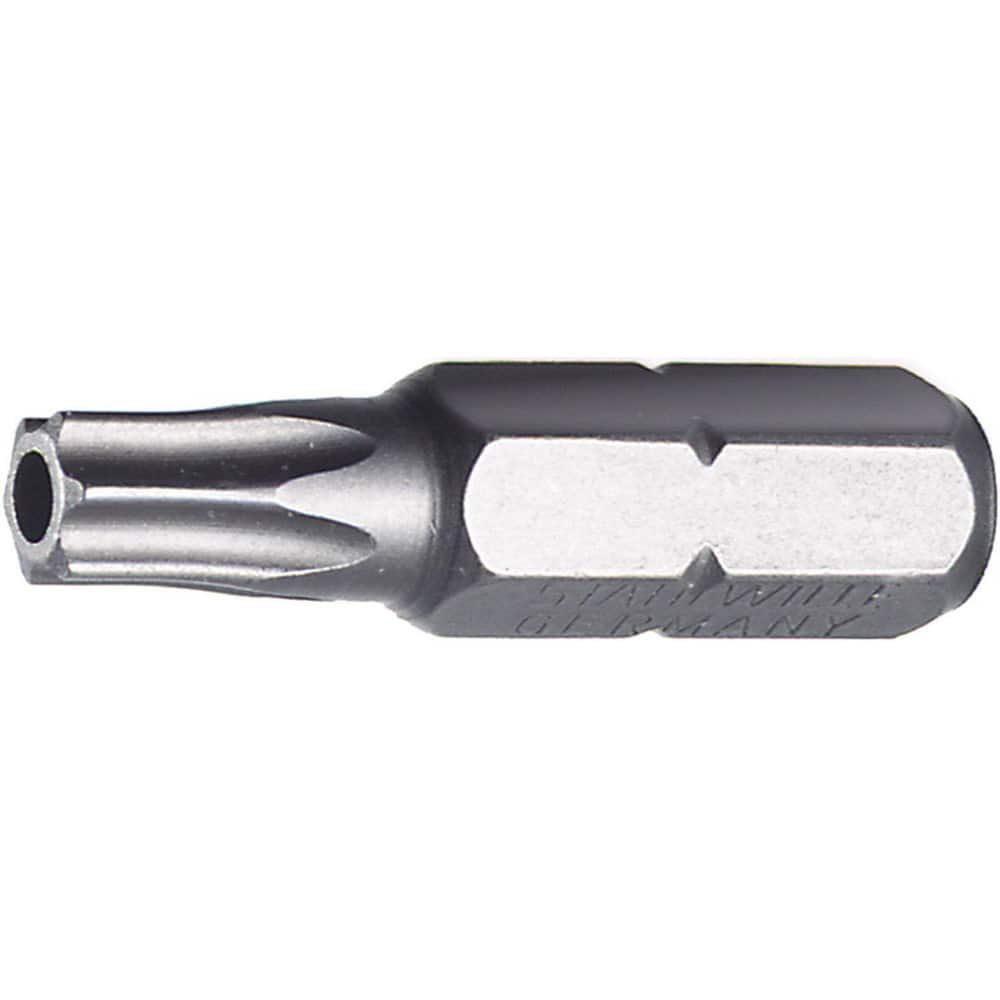 Power & Impact Screwdriver Bits & Holders; Bit Type: Torx; Power Bit; Hex Size (Inch): 1/4 in; Blade Width (mm): 5.50; Blade Thickness (mm): 5.5000; Drive Size: 1/4 in; Body Diameter (mm): 5.500; Torx Size: T30; Overall Length (Decimal Inch): 1.0000; Numb