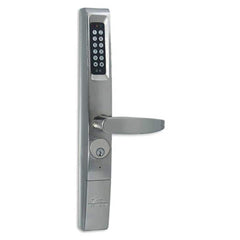 Trim; Trim Type: Exit Device Trim; For Use With: Adams Rite MS Deadlocks; Material: Aluminum; Overall Length: 15.38; Overall Width: 5; Handle Included: Yes; Series: eForce; Finish/Coating: Satin Chrome; Minimum Order Quantity: Aluminum; Material: Aluminum