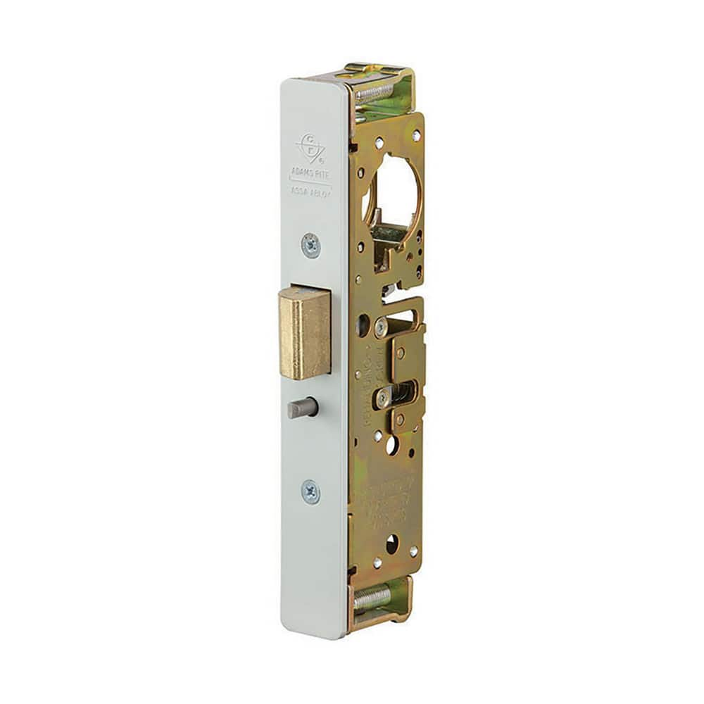 Deadbolts; Type: Deadlatch; Key Type: Keyless; Lock Type: Keyless; Mount Type: Surface; Material: Aluminum; Minimum Door Thickness: 1.125 in; Maximum Door Thickness: 4.625 in; Minimum Order Quantity: Aluminum; Material: Aluminum; For Use With: Adams Rite