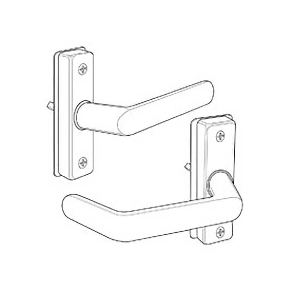 Deadbolts; Type: Deadlatch Trim; Key Type: Keyless; Lock Type: Keyless; Mount Type: Surface; Material: Aluminum; Minimum Door Thickness: 1.75 in; Maximum Door Thickness: 2 in; Minimum Order Quantity: Aluminum; Material: Aluminum; For Use With: Adams Rite