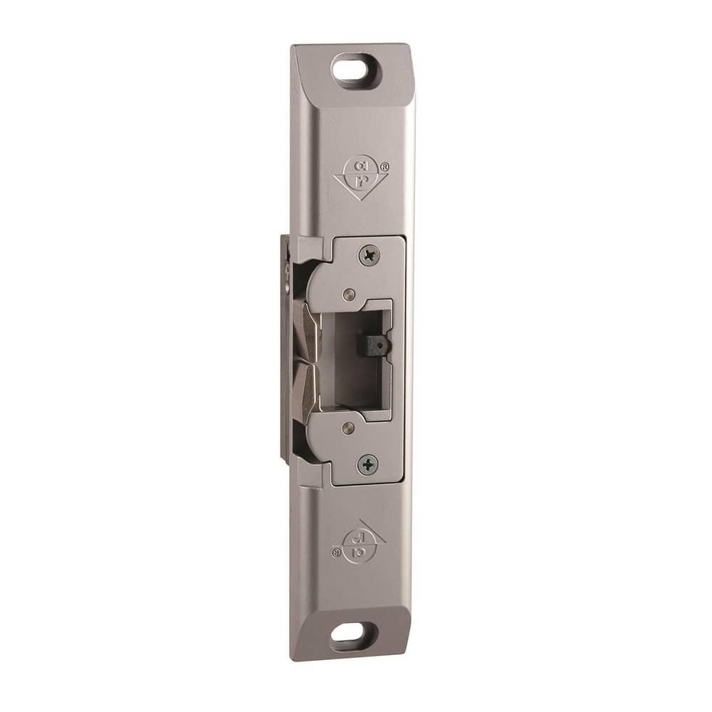 Electric Strikes; Product Type: Electric Strike; Length (Inch): 9.00; Power Type: VDC; Strike Material: Stainless Steel; Door Frame Material: Hollow Metal & Wood; Voltage: 12/24VDC; For Use With: Rim Exit Devices; Features: Designed for Rim Exit Devices W