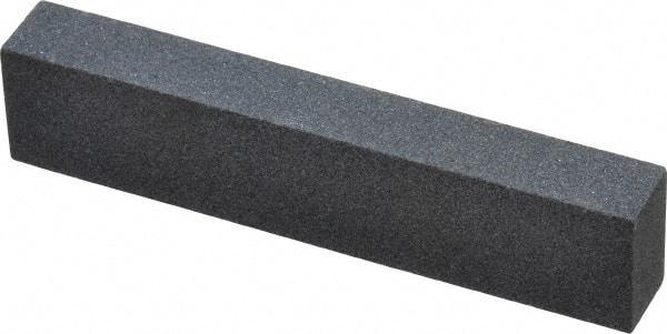 Norton - 3-1/2" Long x 3/4" Wide x 1/2" Thick, Silicon Carbide Sharpening Stone - Rectangle, Medium Grade - Makers Industrial Supply