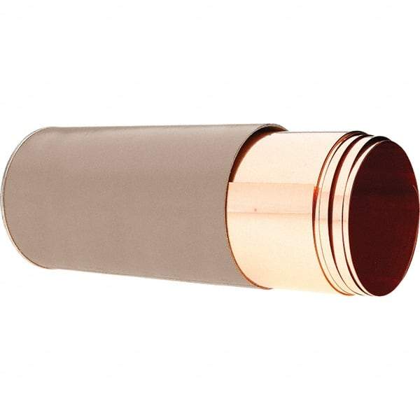 Precision Brand - 100 Inch Long x 6 Inch Wide x 0.005 Inch Thick, Roll Shim Stock - Copper - Makers Industrial Supply