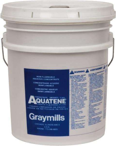 Graymills - 5 Gal Pail Parts Washer Fluid - Water-Based - Makers Industrial Supply