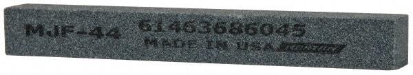 Norton - 4" Long x 1/2" Wide x 1/2" Thick, Silicon Carbide Sharpening Stone - Square, Medium Grade - Makers Industrial Supply