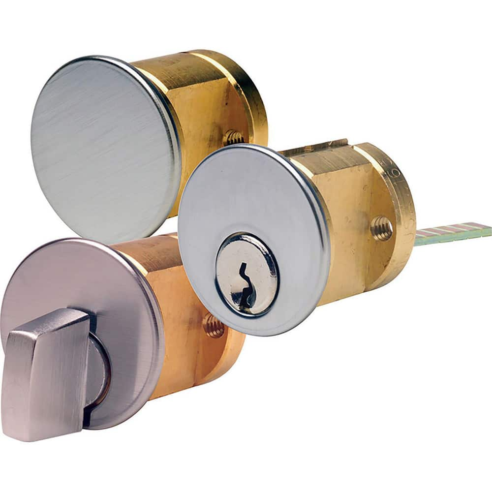 Cylinders; Type: Rim; Keying: C Keyway; Material: Brass; Hand Orientation: Non-Handed; Cylinder Diameter: 1.125 in; Number Of Pins: 5; Key Number: 1145; For Use With: Locksets; Minimum Order Quantity: Brass; Material: Brass; Handling: Non-Handed; Type: Ri