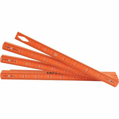 Wiha - Folding Rules Overall Length (Feet): 6.50 Graduation (Inch): 1/16 - Makers Industrial Supply