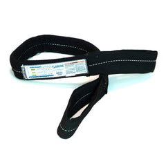 Slings & Tiedowns (Load-Rated); Sling Type: Eye & Eye; Length (Feet): 16; Vertical Capacity (Lb.): 3200; Choker Capacity (Lb.): 2500; Width (Inch): 2; Basket Capacity (Lb.): 6400; Eye Type: Flat Eye; Sling Material: Nylon; Sling Width: 2 in; Eye Length: 1