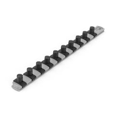 Socket Holders & Trays; Type: Socket Rail; Drive Size: 0.5 in; Number Of Sockets Held: 10; Color: Gray; Color: Gray; Tool Type: Socket Rail; Drive Size: 0.5 in