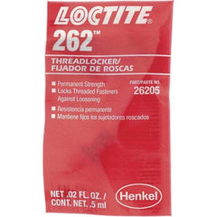 Loctite - Threadlockers & Retaining Compounds - 262 .5ML PERMANENT L LOCTITE THREADLOCKERS - Makers Industrial Supply