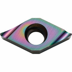 Kyocera - DCGT3252 A3 Grade PDL010 Diamond-Like Carbon (DLC) Turning Insert - Makers Industrial Supply