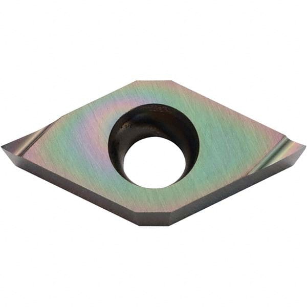 Kyocera - DCET32502 M-F Grade PDL010 Diamond-Like Carbon (DLC) Turning Insert - Makers Industrial Supply