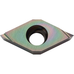 Kyocera - DCET21502 M-F Grade PDL010 Diamond-Like Carbon (DLC) Turning Insert - Makers Industrial Supply