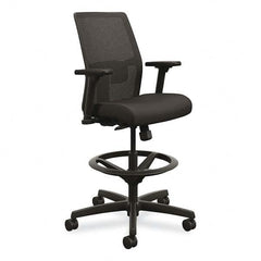 Hon - Swivel & Adjustable Stools Type: Mesh Task Stool Base Type: Five-Star - Makers Industrial Supply