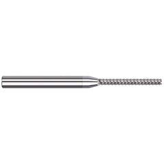 Harvey Tool - Square End Mills; Mill Diameter (Inch): 1/16 ; Mill Diameter (Decimal Inch): 0.0620 ; Length of Cut (Inch): 5/8 ; Length of Cut (Decimal Inch): 0.6250 ; Material: Solid Carbide ; Finish/Coating: TiB2 - Exact Industrial Supply