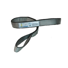 Slings & Tiedowns (Load-Rated); Sling Type: Eye & Eye; Length (Feet): 20; Vertical Capacity (Lb.): 3200; Choker Capacity (Lb.): 2500; Width (Inch): 2; Basket Capacity (Lb.): 6400; Eye Type: Flat Eye; Sling Material: Polyester; Sling Width: 2 in; Eye Lengt