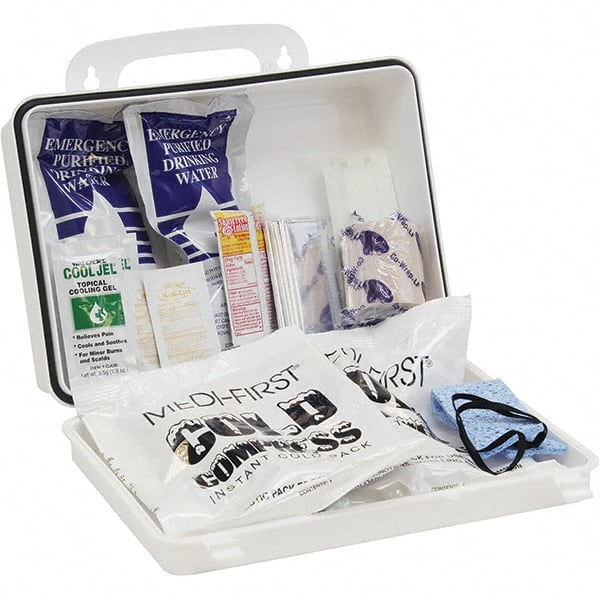 Medique - 16 Piece, 2 Person, Heat Relief First Aid Kit - Makers Industrial Supply