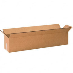 Made in USA - Pack of (5), 12" Wide x 60" Long x 12" High Corrugated Shipping Boxes - Makers Industrial Supply