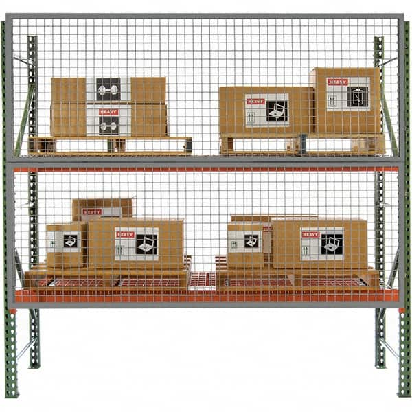 Husky - 7' Wide x 4' High, Temporary Structure Rack Guard - Makers Industrial Supply