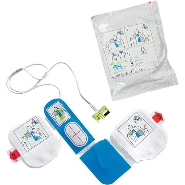 Zoll - Defibrillator (AED) Accessories Type: Adult CPR Pad Compatible AED: Zoll AED Plus - Makers Industrial Supply