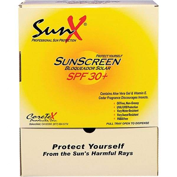 SunX - 0.25 oz Pouch Sunscreen - SPF 30 - Makers Industrial Supply