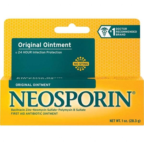 Neosporin - Antiseptics, Ointments, & Creams Type: Wound Care Form: Ointment - Makers Industrial Supply