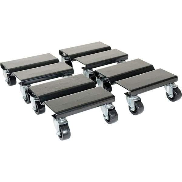 Vestil - 500 Lb Capacity Steel Dolly - 8" Long x 8" Wide - Makers Industrial Supply