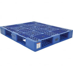 Vestil - 39.5" Long, 47.38" Width, 6" High, High-Density Polyethylene Pallet - Makers Industrial Supply