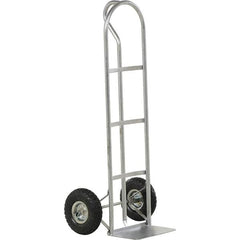 Vestil - 500 Lb Capacity 52" OAH Hand Truck - P Handle, Steel, Pneumatic Wheels - Makers Industrial Supply